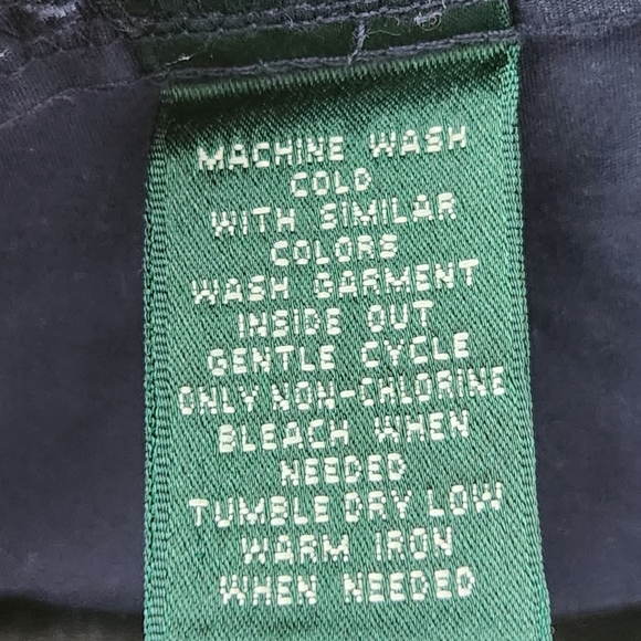 LAUREN RALPH LAUREN Roll Button Cuff Bermuda Shorts, Size 8 - Picture 6 of 6